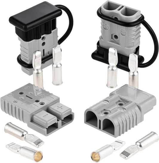 175A Battery Cable Connector for 1/0-4 Gauge Cable Wire Connector 4 Pack