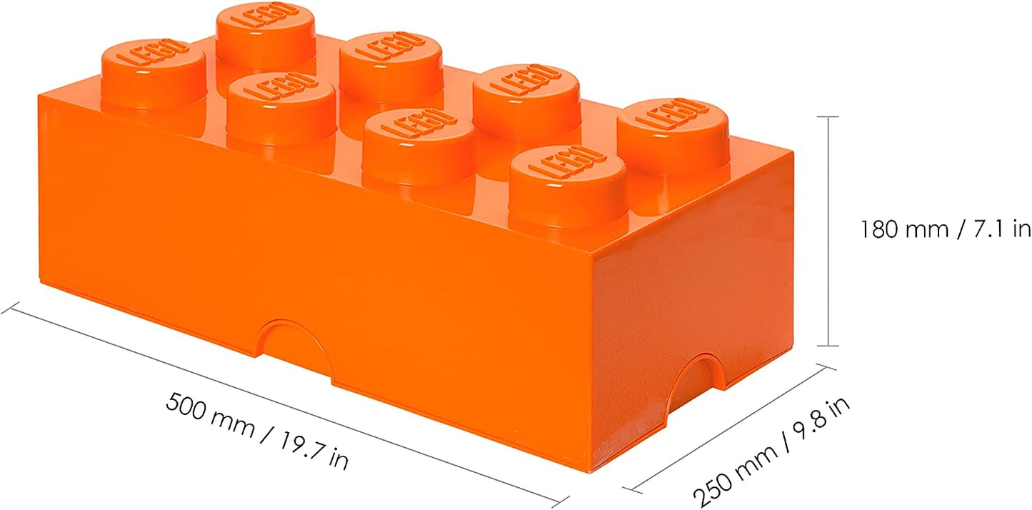 Room Copenhagen 8 LEGO Brick Box, Bright Orange (40040660)