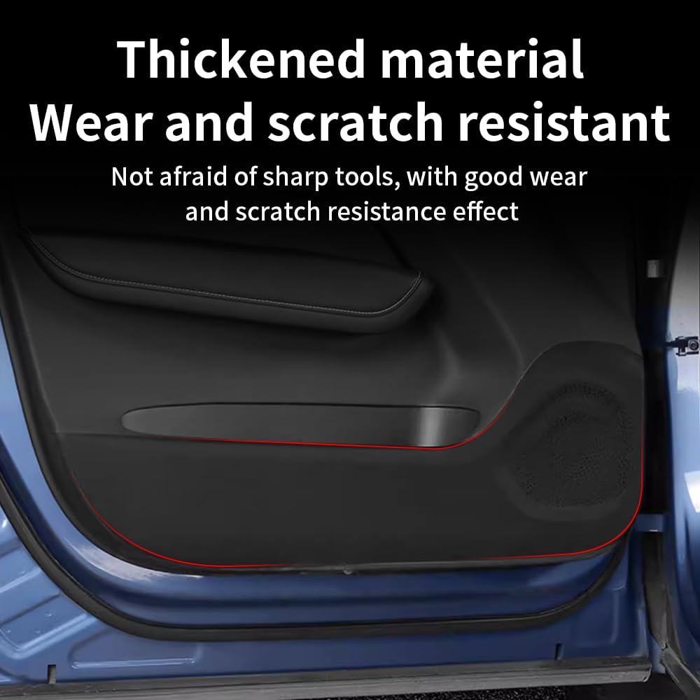 Car Protector Door Anti Kick Pad for Volvo XC60 Accessories 2018 2019 2020 2021 2022 2023 2024 2025 2026 Collision Stickers Inner Decorative