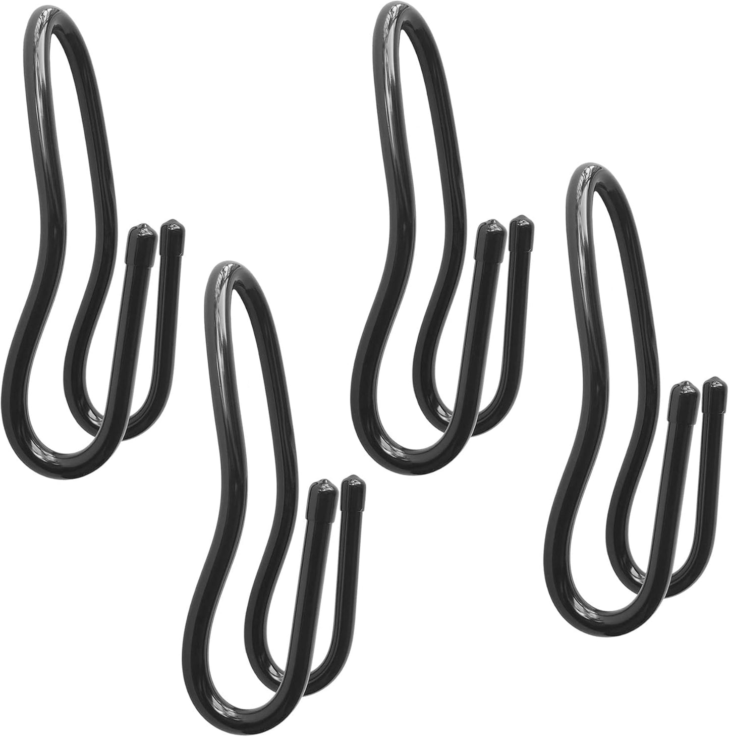 Adjustable Car Seat Headrest Hook 4 Pack Car Storage Organizer Headrest Hanger Holder Hooks for Bags Purses Jackets Sweaters Hats Umbrella, Seat Hooks for Vehicle