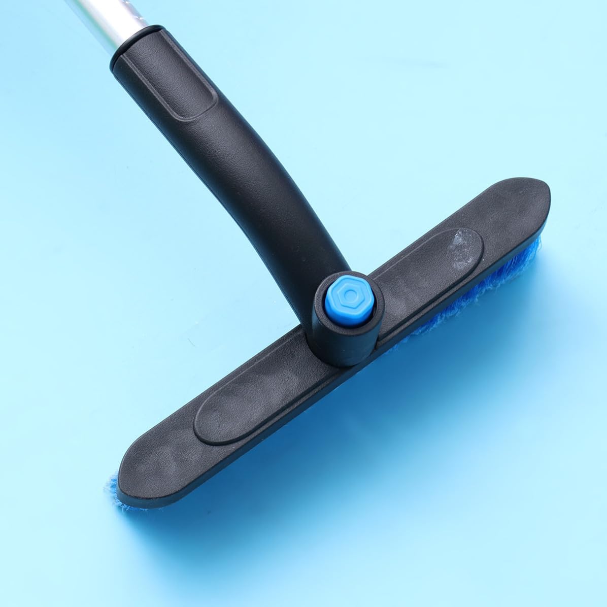 UPKOCH Car Windshield Brush Snow Cleaning Tool Telescopic Blue