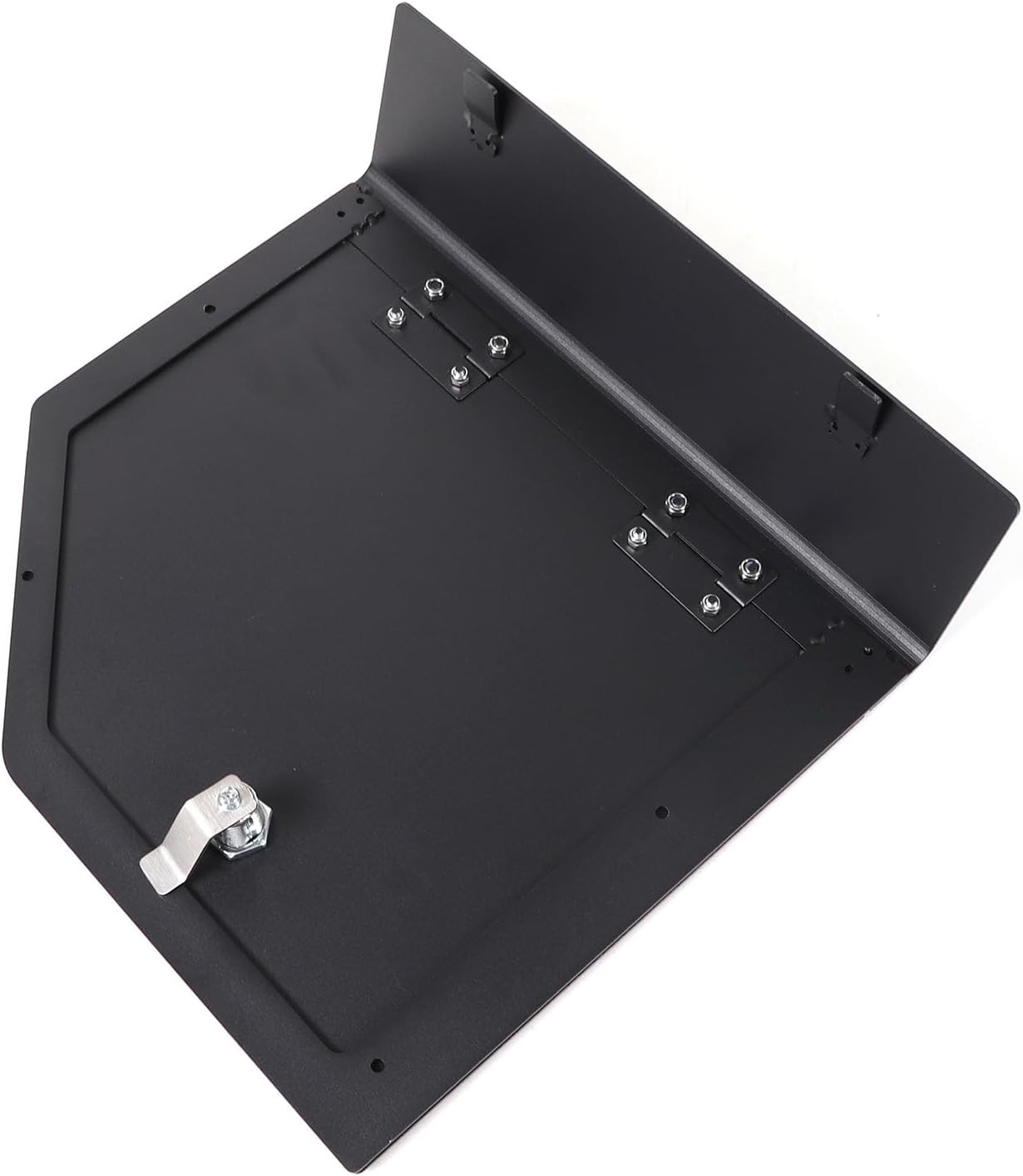 Car Trunk Organizer Compatible with INEOS Grenadier 2020-2024 Carbon Steel Black Trunk Left Side Shelf Lock Box Security Locking Storage with Key
