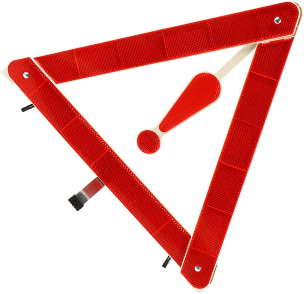 Modern Reflective Triangle Emergency Road Safety Sign for Vehicles