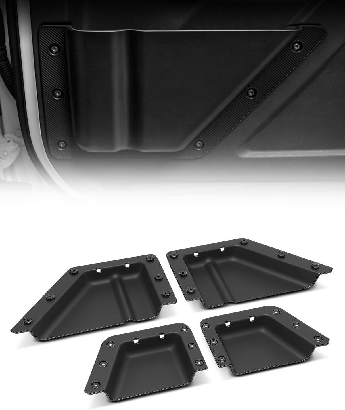 YHTAUTO Door Storage Pockets for Ford Bronco 2021-2024 4-Door