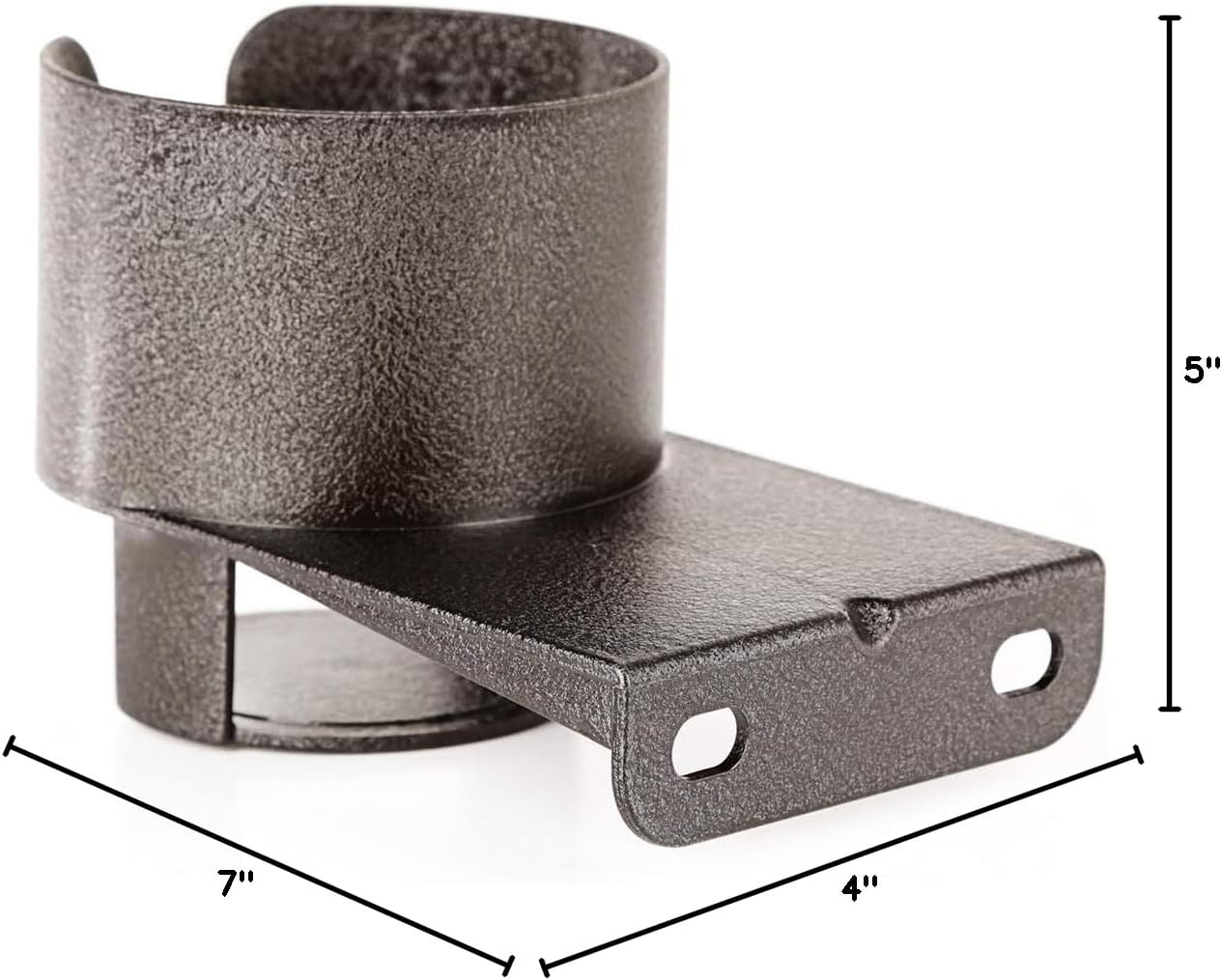 Rugged Ridge Cup Holder - Windshield Mounted - Fits 1976–1995 Jeep CJ & Wrangler YJ - Interior Accessory & Quick DIY Setup - Black