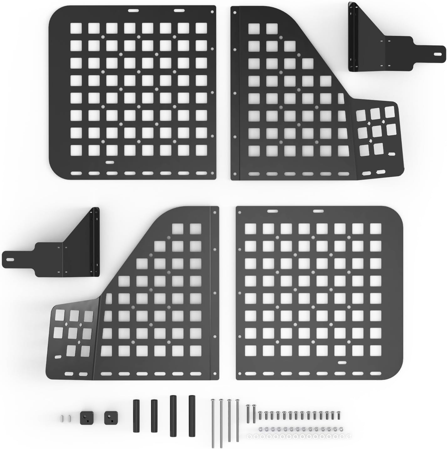 Bevinsee Rear Window Modular Panel Steel, Modular Storage Panel System, Compatible with Toyota 4Runner 2010-2024, Replaced 64740-35120-C0, 5th Gen 4Runner Accessories