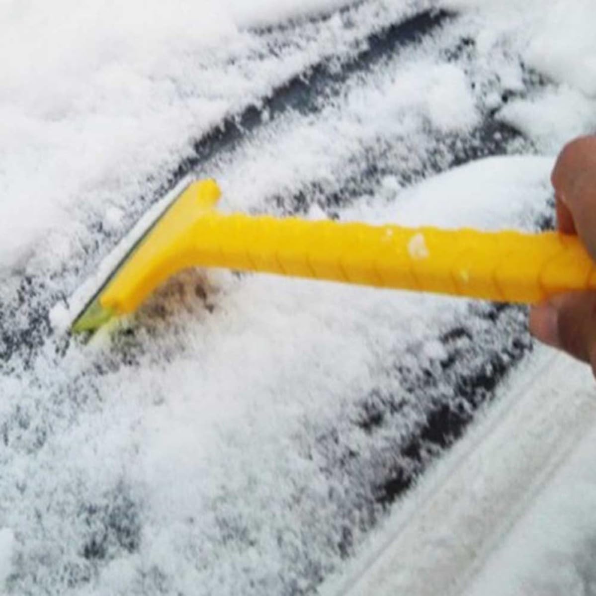Ciieeo Snow Brush Ice Scraper 2pcs with Stainless Steel and Oxford
