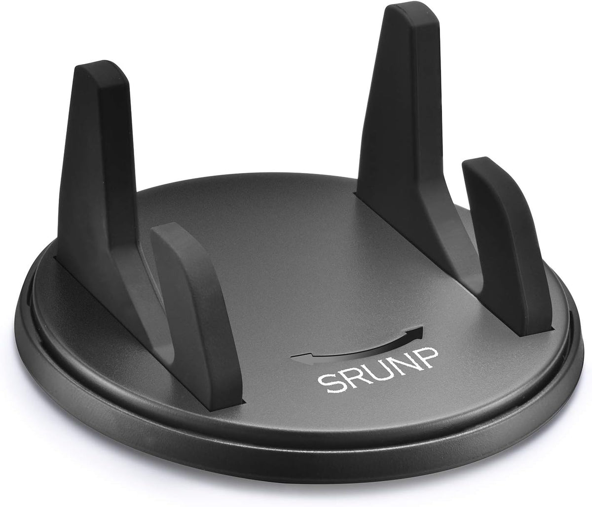 SRUNP Dashboard Phone Holder for Car [Vertical Horizontal 360 Rotate] Car Phone Mount, Cell Phone Holder Compatible with iPhone 17 16 15 14 13 12 Pro Max Samsung Android Smartphones and More