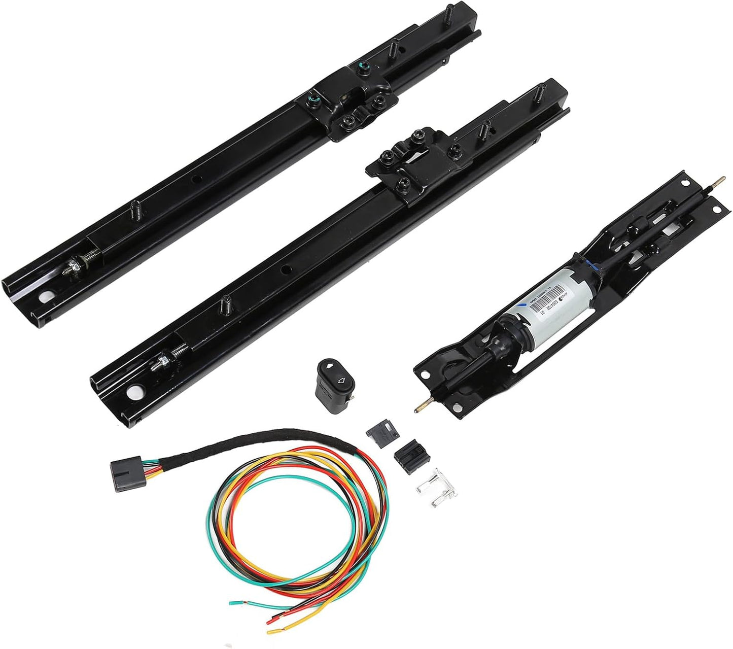 Car Seat Electrical Seating Slider , Flexible Forward Backward 12V Low Noise Steel Strong Load Bearing Electric Seat Slide Rail for Commercial Vehicle