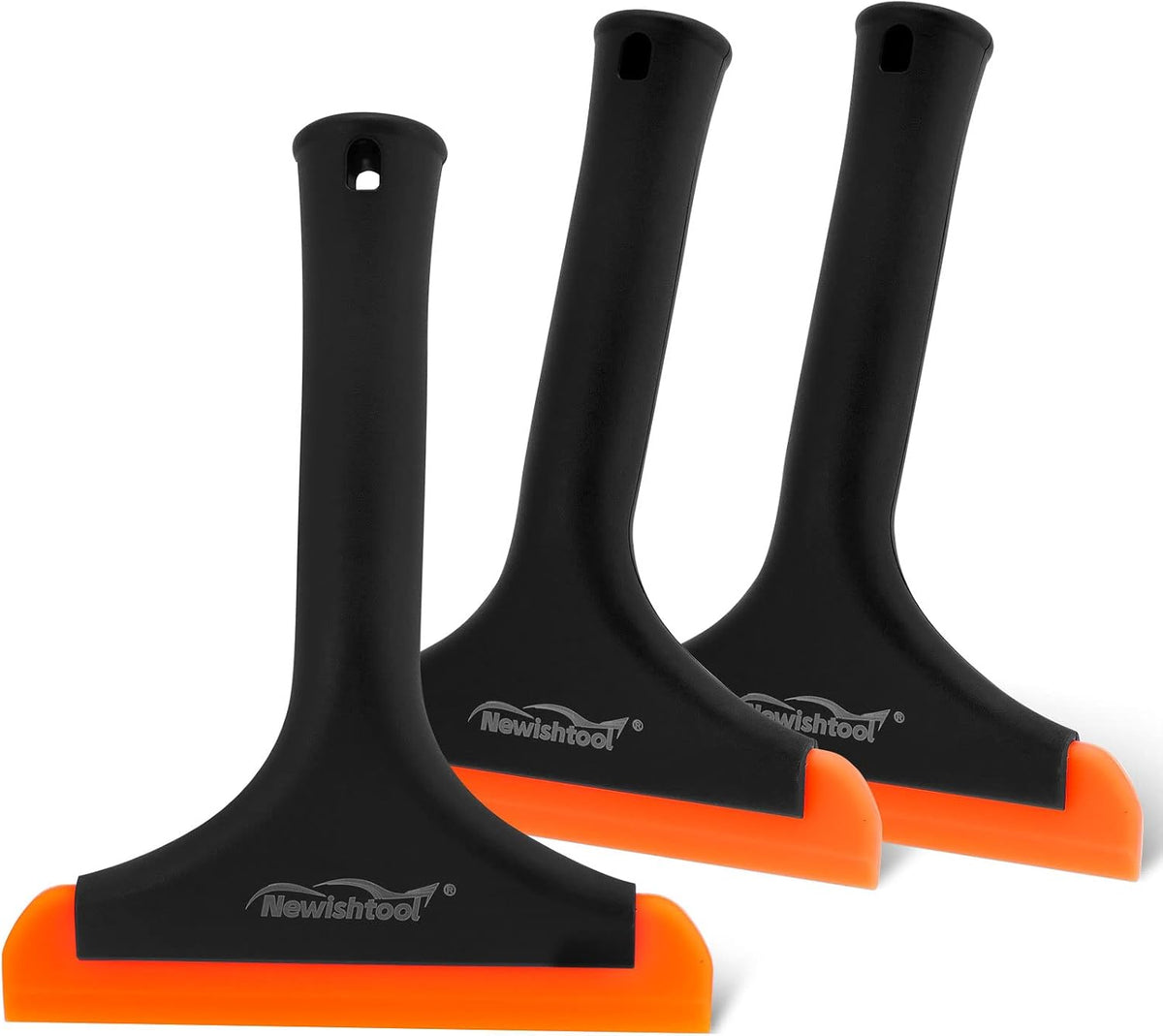 NEWISHTOOL Window Tint Tool Small Squeegee Bathroom Shower Squeegee, 3-Pack
