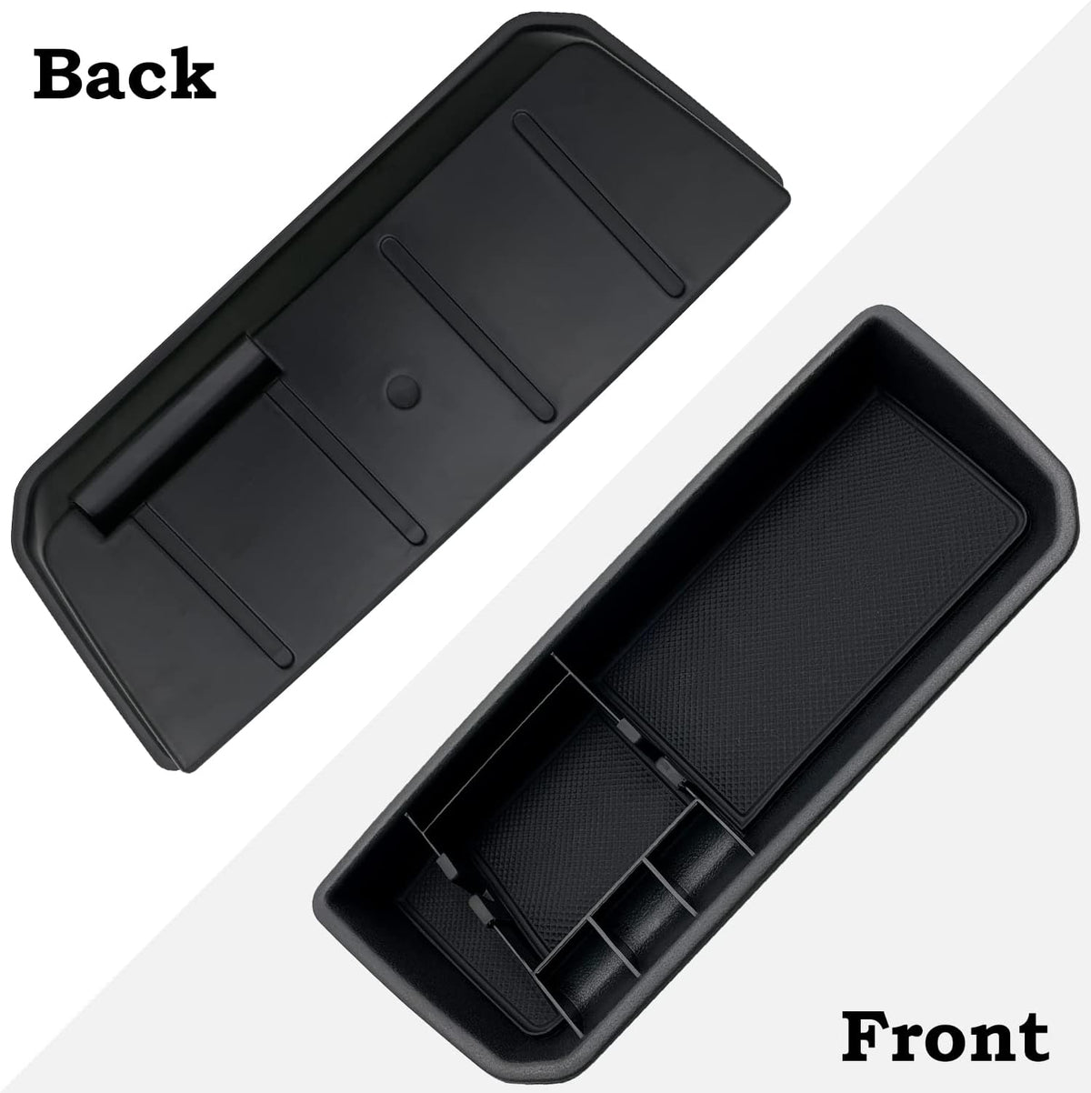 Center Console Organizer fit for VW Atlas and Cross Sport 2018 2019 2020 2021 2022 2023 Interior Storage Box Accessories (Not fit for 2024)