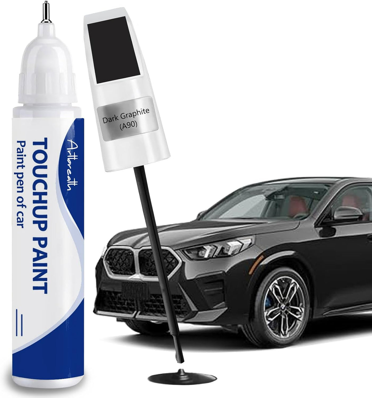 Carbon Black 416 Touch Up Paint for BMW OEM Color Match Car Paint Pen