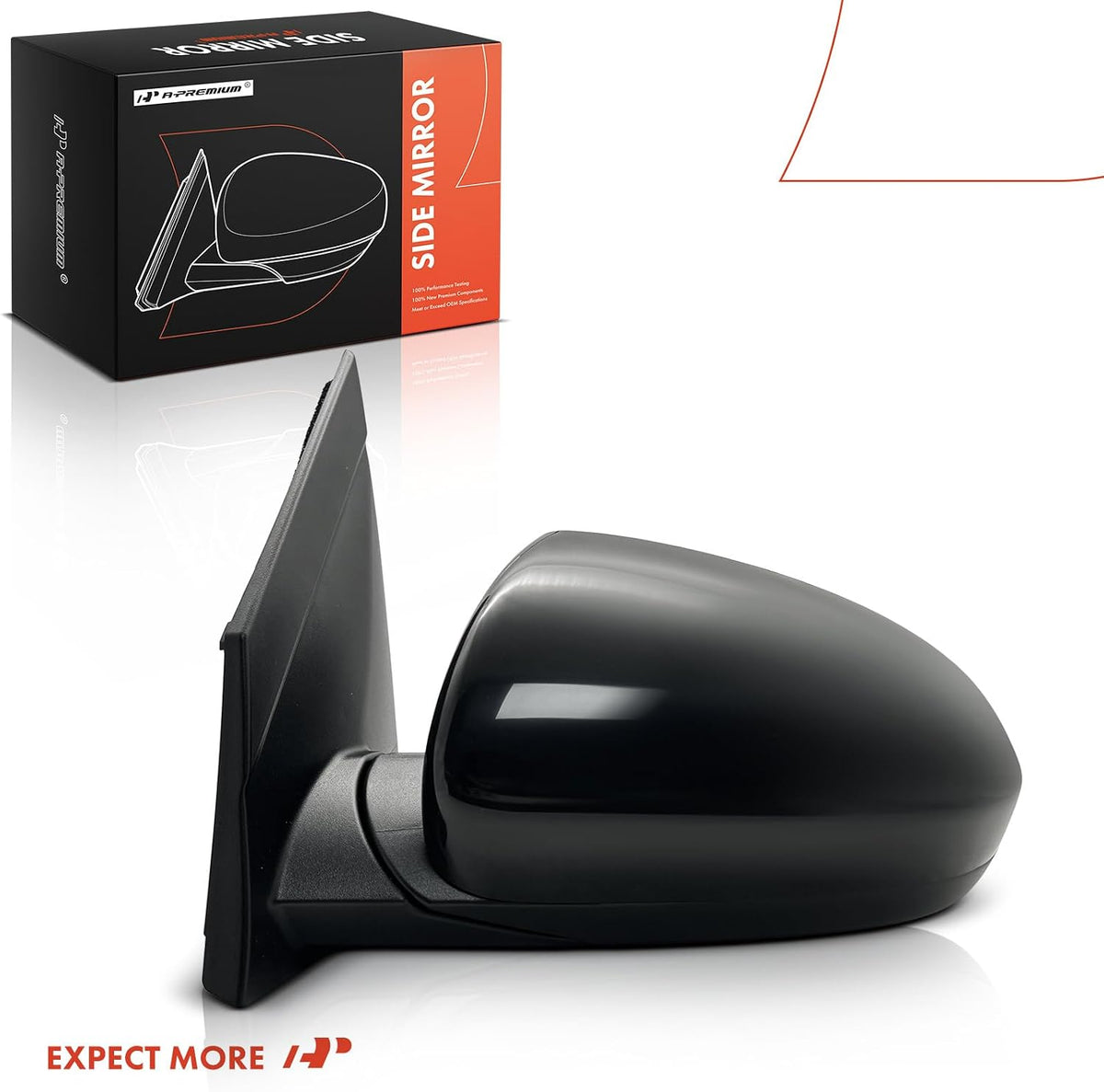 A-Premium Driver Side Power Door Mirror Compatible with Hyundai