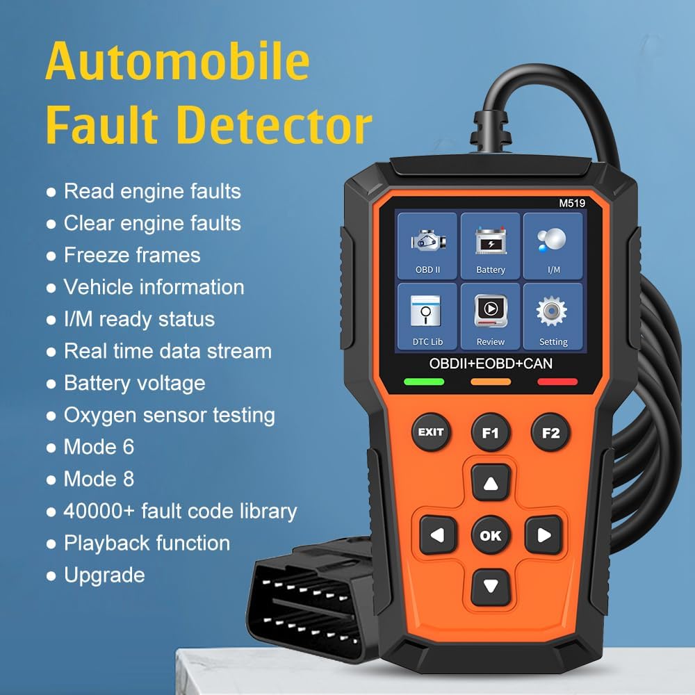 Classic Enhanced Universal M519 OBD II Scanner Automotive