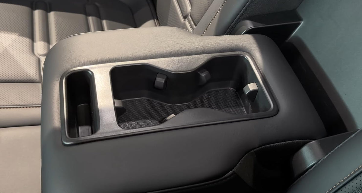 for 2027 Rivian R2 Rear Seat Cup Holder Insert for Rivian R2 Standard/Premium/Performance Cupholder Expander Anti-Spill Drink Holder for Rivian R2 Accessories