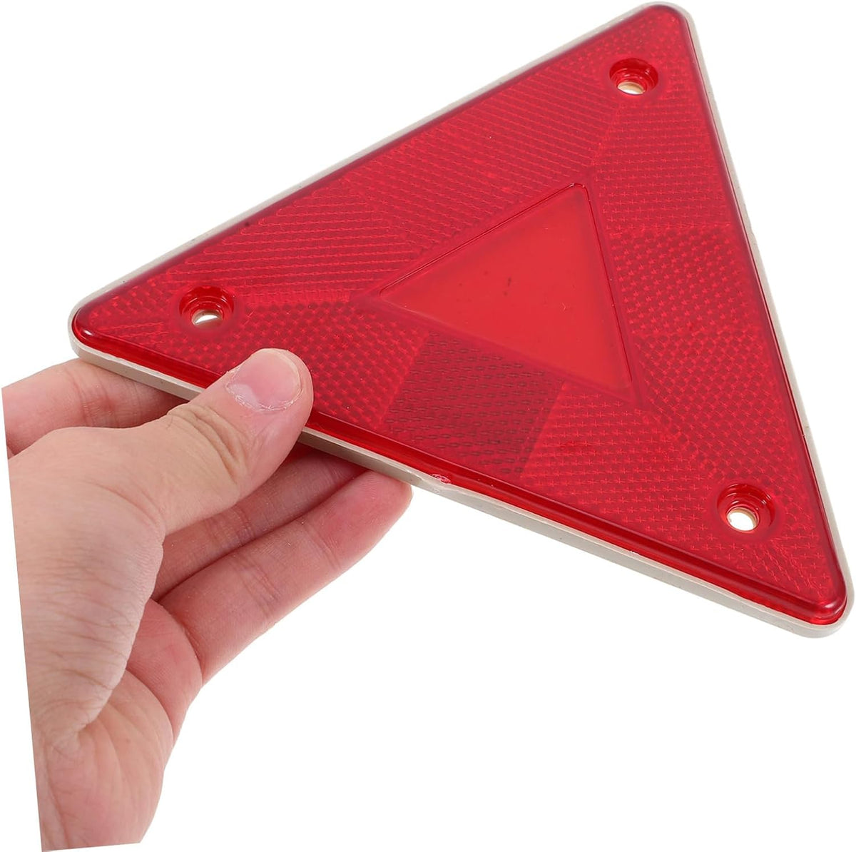 10pcs Triangle Warning Sign for Truck Roadside Hazard Safety