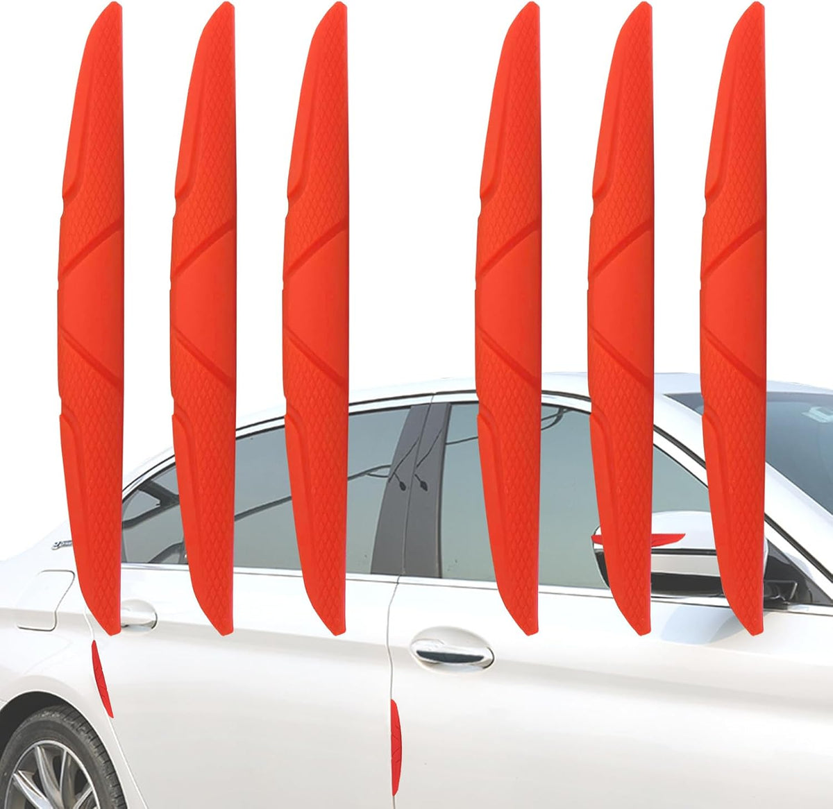 Car Door Edge Guards: Anti-Scratch Rubber Protectors