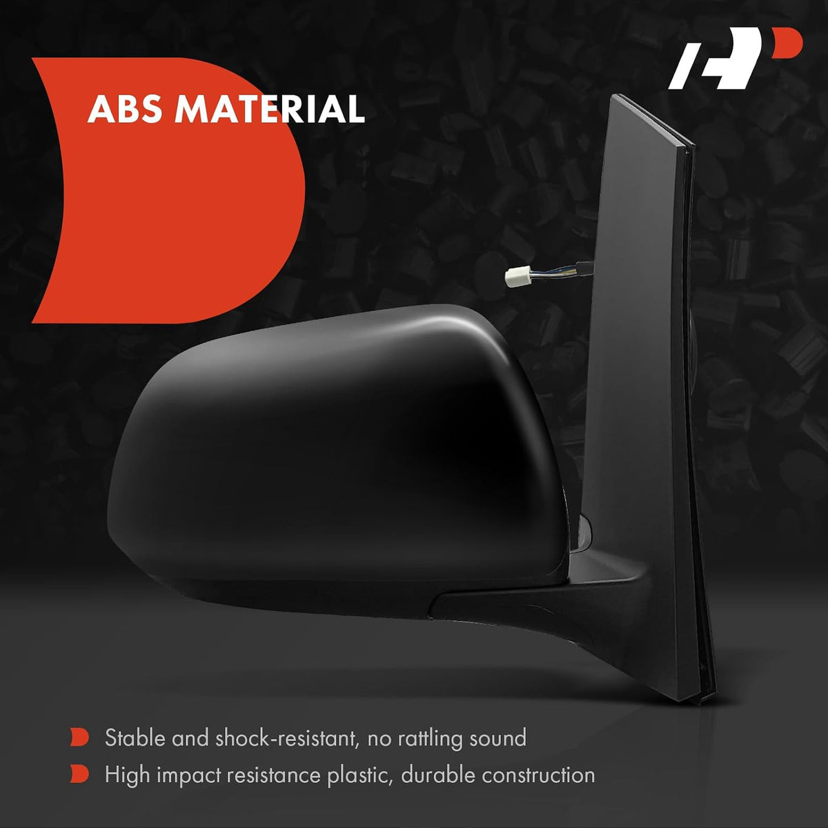 A-Premium Passenger Side Power Door Mirror Compatible with Toyota