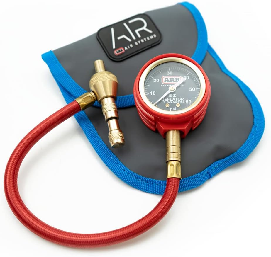 ARB510 ARB E-Z Digital Tire Deflator and Pressure Gauge with Storage Pouch Air Systems, PSI BAR Kpa Kgf