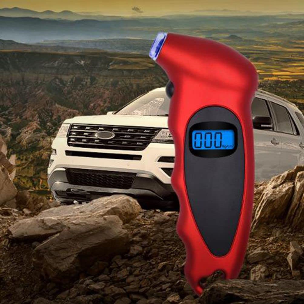 Digital Tire Pressure Gauge, Digital Tire Pressure Reader, Digital Tire Pressure, Digital Tire Pressure Gauge, Tire Diagnostic Tool Suitable for Automobile Tire Inspection Portable Tire Pressure Gauge