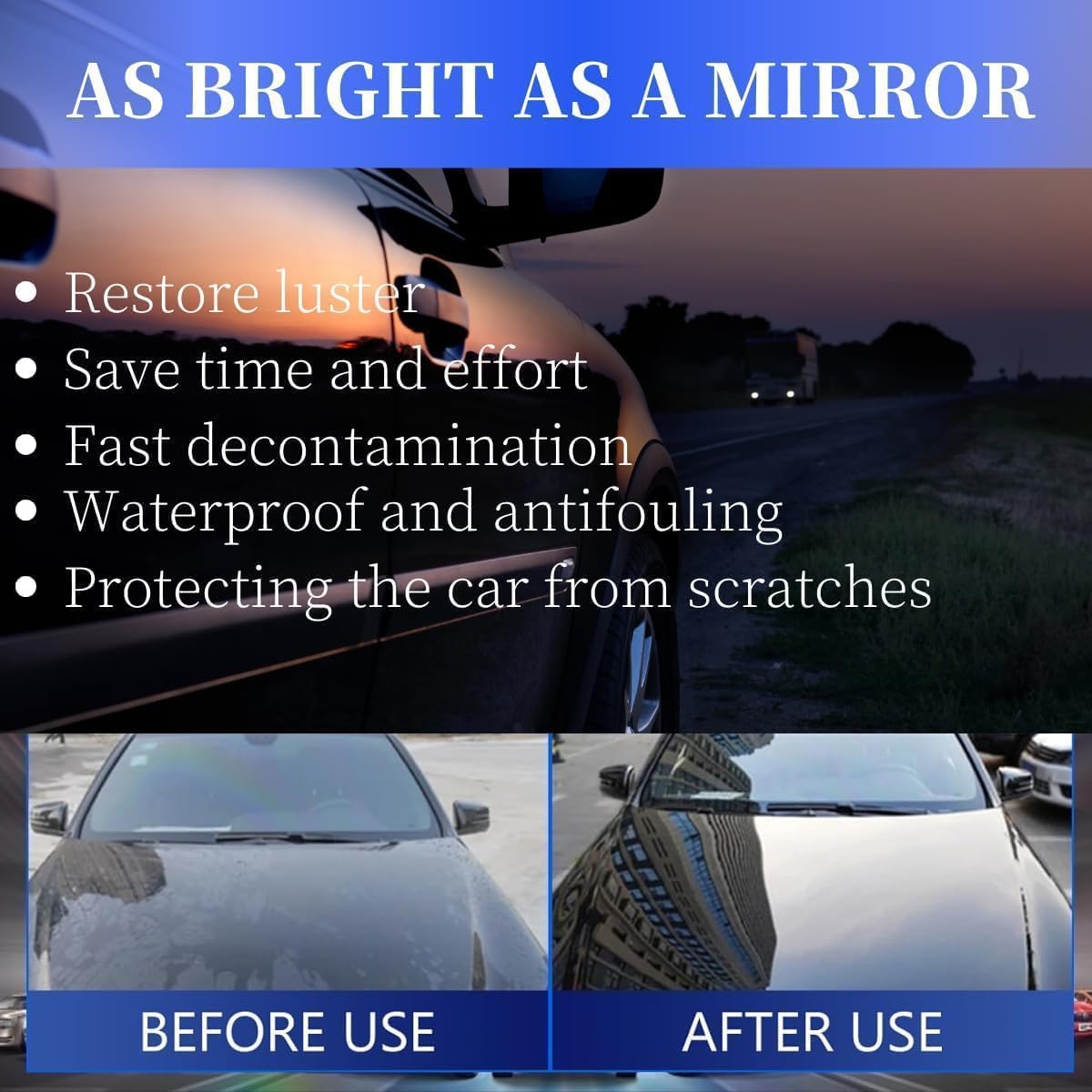 Sopami nano Ceramic Paint Sealant, Ceramic Coating for Cars Maximum Gloss & Shine ceramic wax, car coating spray Extremely Hydrophobic Ceramic Spray Coating, RVs, Motorcycles, Boats, and ATVs