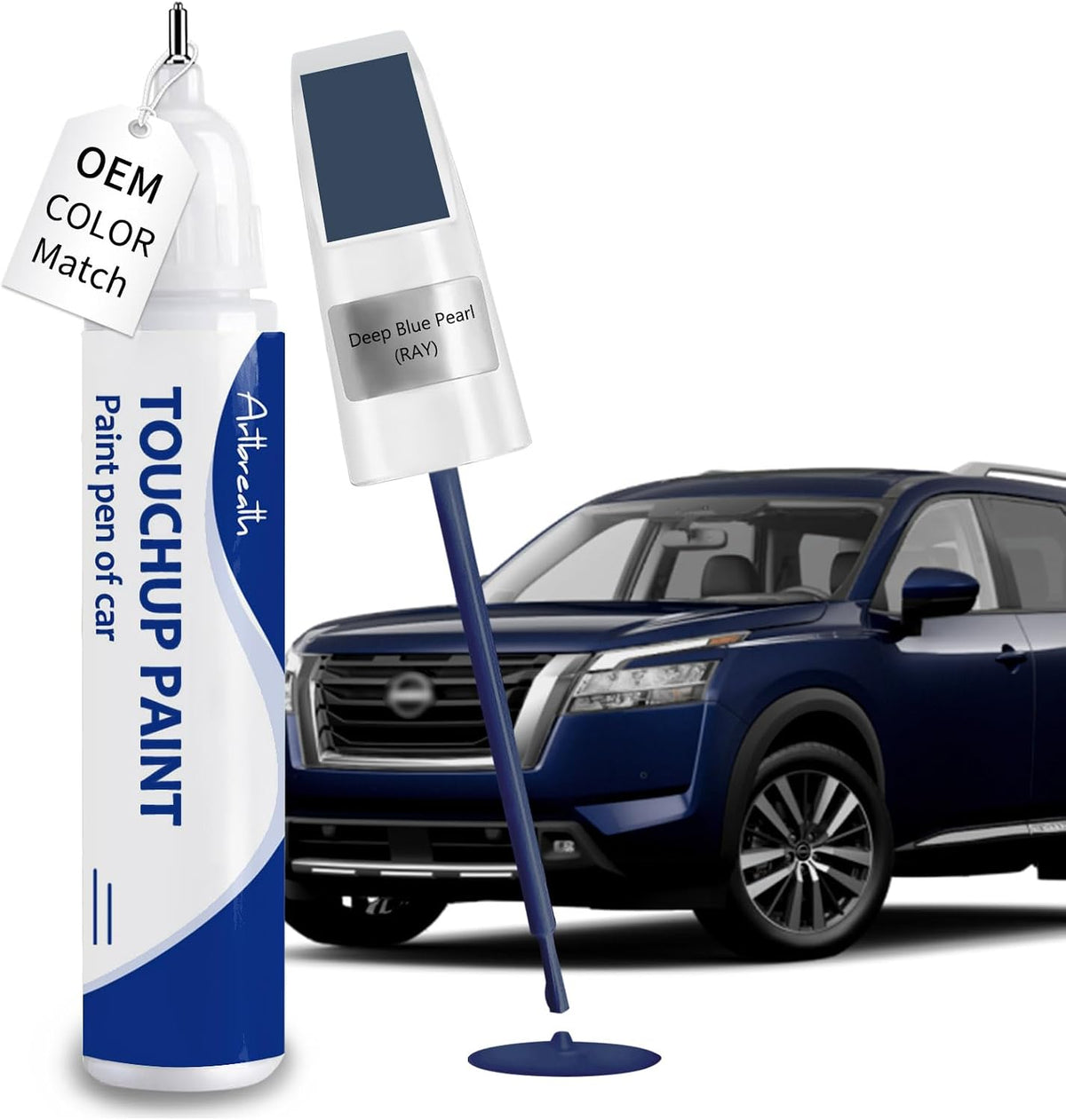 Brilliant Silver K23 Touch Up Paint for Nissan OEM Color Match