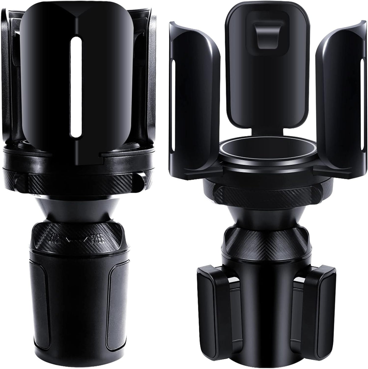 Octomo Car Cup Holder Expander, Hold 2.9"-5.5" Large Bottles,2 Pcs