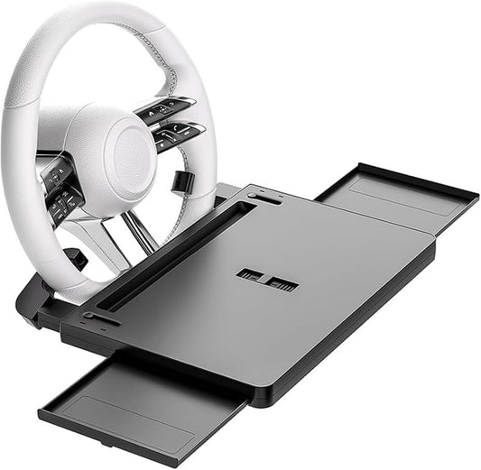 Car Steering Wheel Desk for Nissan Sakura/Sentra/Sunny/Sylphy/Qashqai/Rogue Steering Wheel Tray Food Tray for Eating Multi-Function Travel Accessories