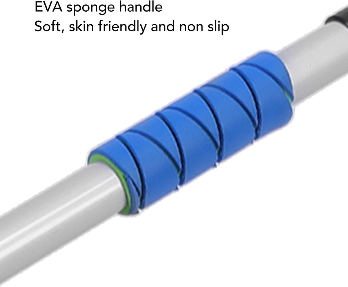 TARSHYRY Snow Brush and Detachable Ice Scraper,Car Snow Scrapers Aluminium Alloy Ergonomic Handle Efficient Snow Removal Snow Broom Ice Scraper for Car Windshield (Blue)