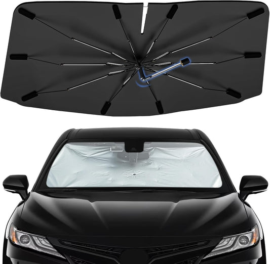 Windshield Sun Shade Umbrella for Toyota Camry 2012-2026 Front Window