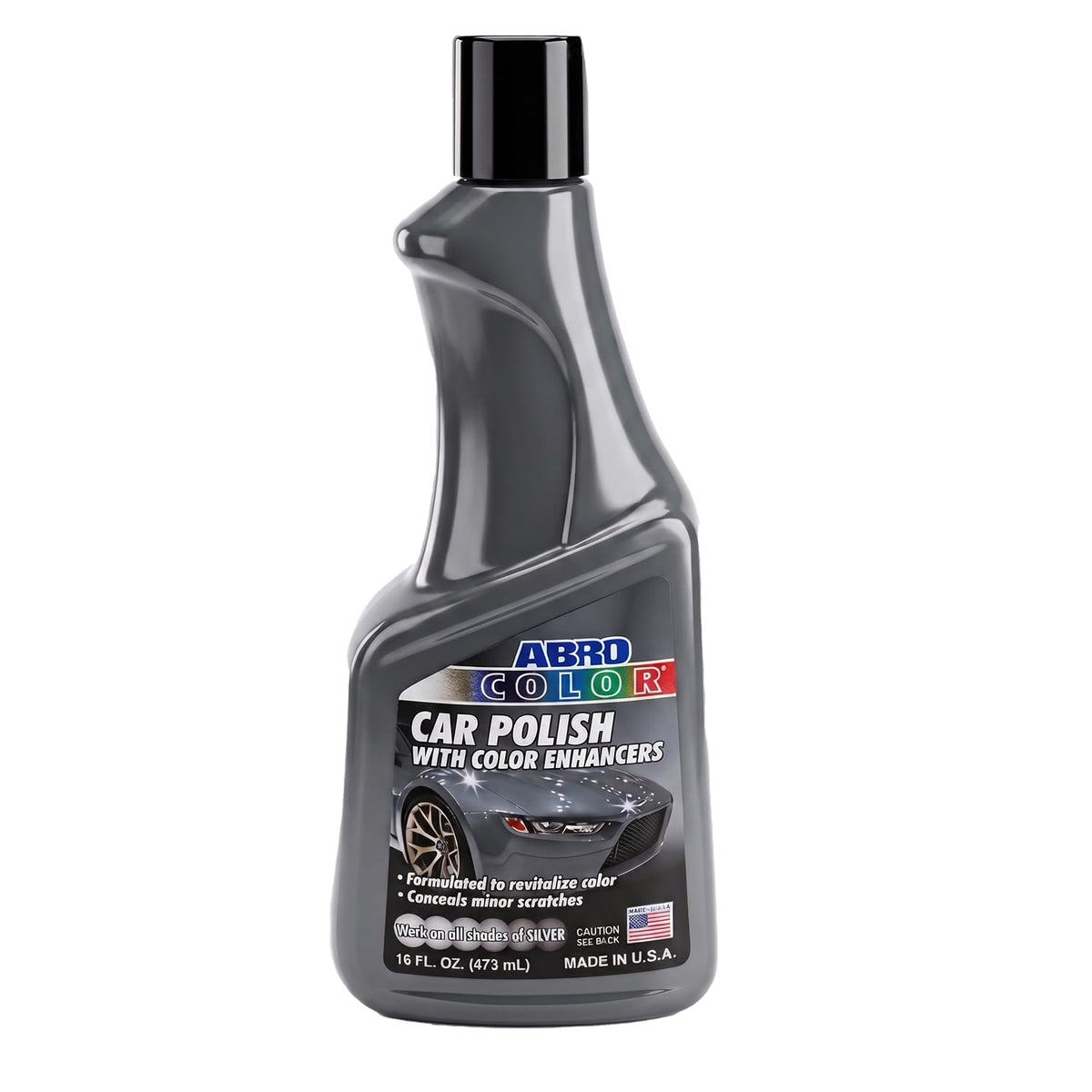 ABRO Red Car Polish 16 oz, Paint Restorer, Gloss & Shine Wax