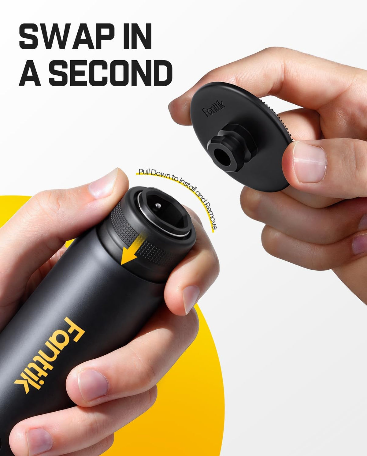 Fanttik P10 Pro Mini Car Buffer Polisher, Cordless Rotary Car Polisher