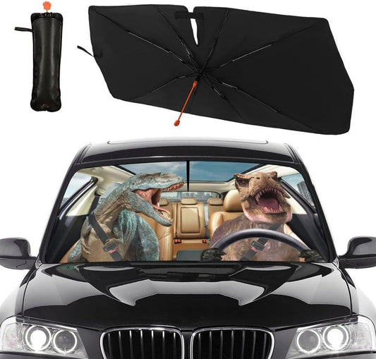 Socira Car Windshield Sun Shade Umbrella Sunshade for Car Windshield