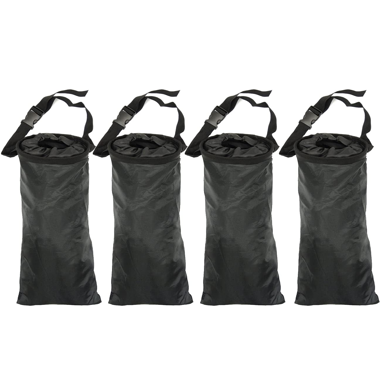 TIHOOD 4PCS Detachable Trash Bag Hanging Back Seat Car Garbage Bag for Outdoor Traveling Home Use Car Storage
