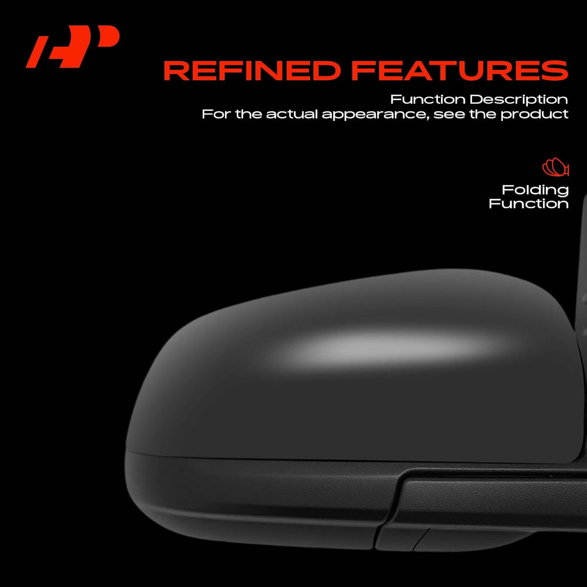 A-Premium Passenger Side Power Door Mirror Compatible with Hyundai