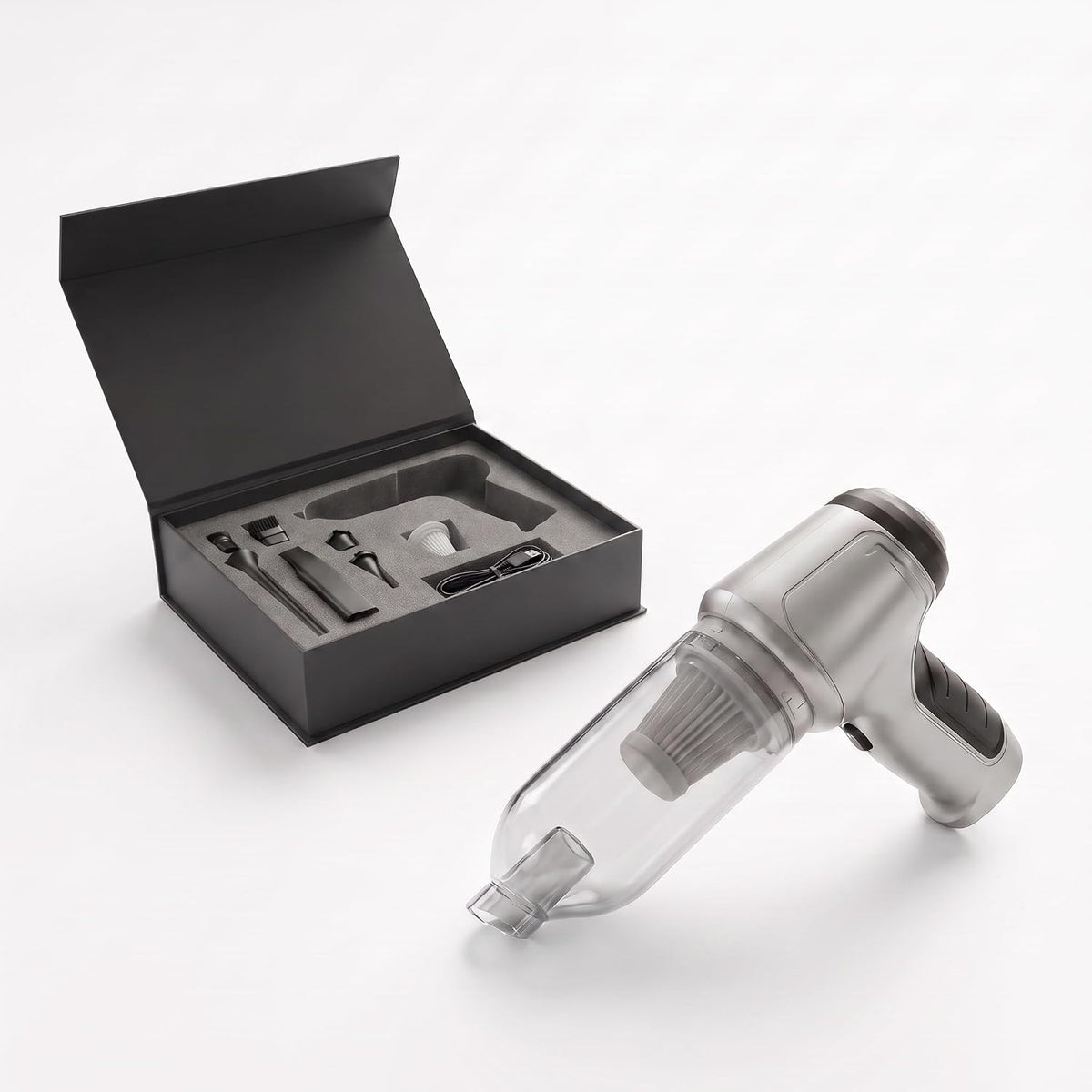 Handheld Car Vacuum Cordless, Portable Mini Vacuum for Detailing
