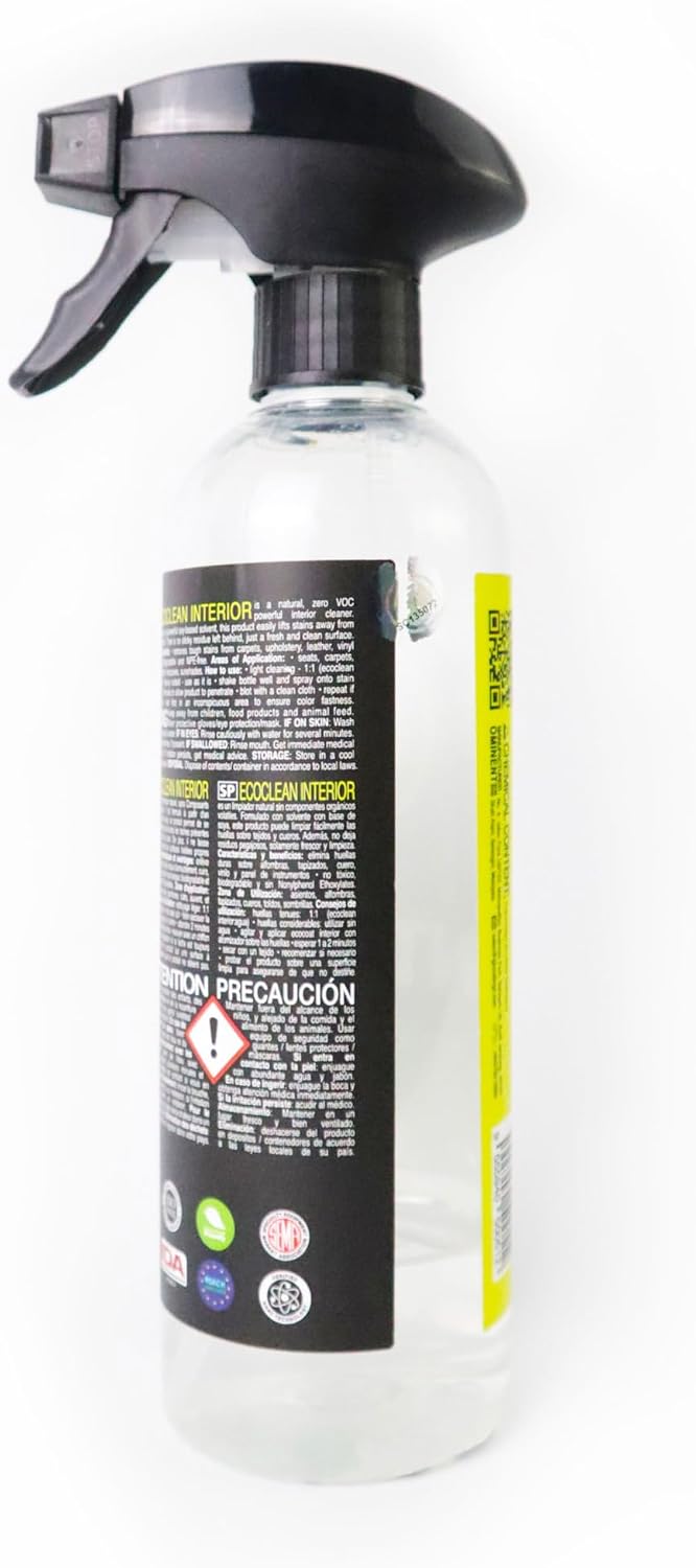 IGL Ecoclean Interior – Ultimate Fabric & Leather Cleaner | Powerful, Eco-Friendly Interior Care for Cars, Homes & Upholstery (500ml)
