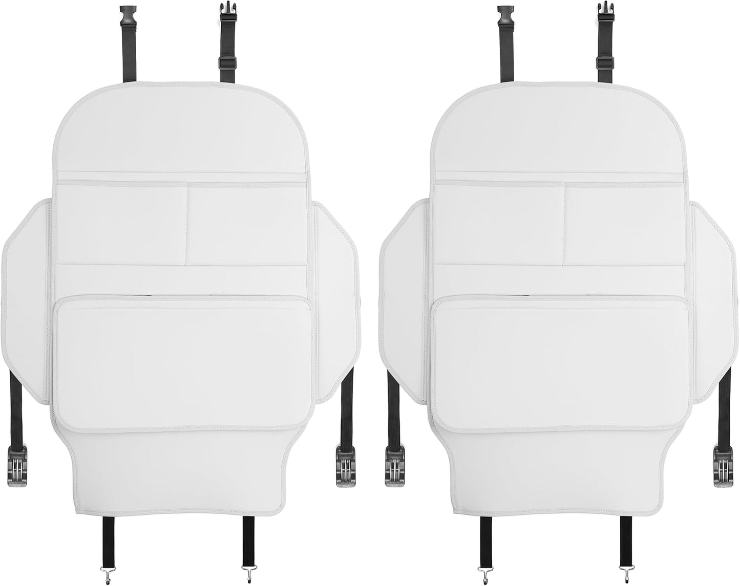 TAIKOO Seat Back Protector,Shields Seat Backs From Kicks and Adds Storage | kick mats back seat protector easy to install and clean, well-crafted, sturdy, durable and stylish.2 Pack