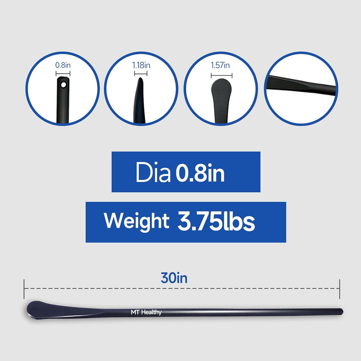 2 PCS 30" Heavy Duty Tire Spoons for Changing Tires