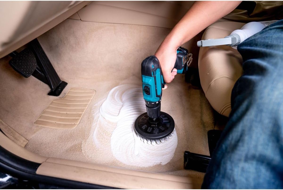 Chemical Guys, Light Duty Spinner Drill Brush Attachment, Multi-Surface