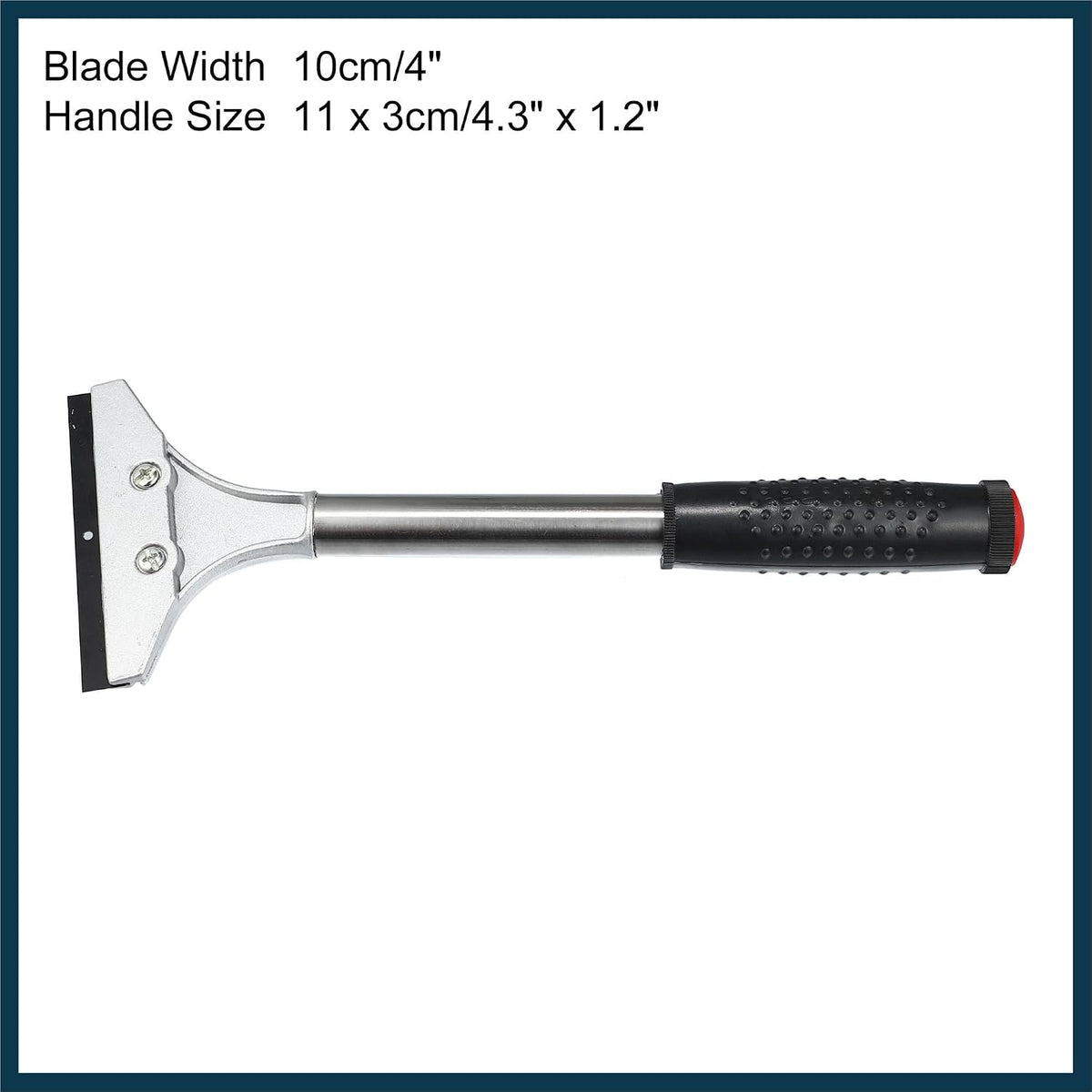 Black Plastic Coated Handle Metal Blade Car Cleaning Ice Snow Scraper Automotive Parts