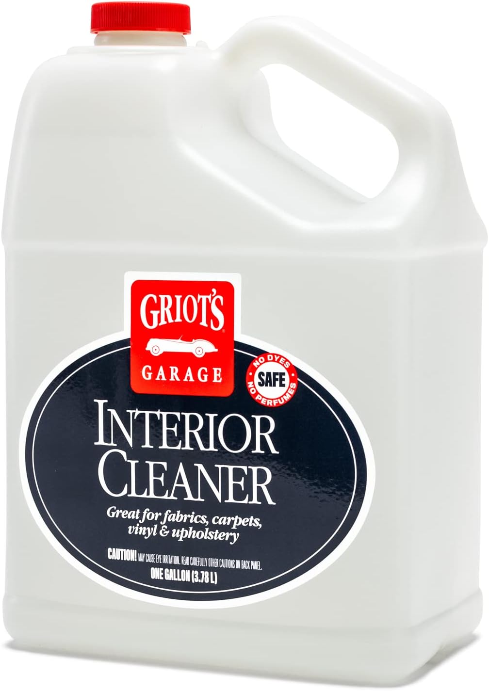 Griot's Garage Interior Cleaner Spray for Car Seats, Carpet, Upholstery Fabric, Floor Mat, Vinyl, Dashboard, Ideal for Truck, SUV, RV, Boat, and More, 10956, 22 Fl Oz