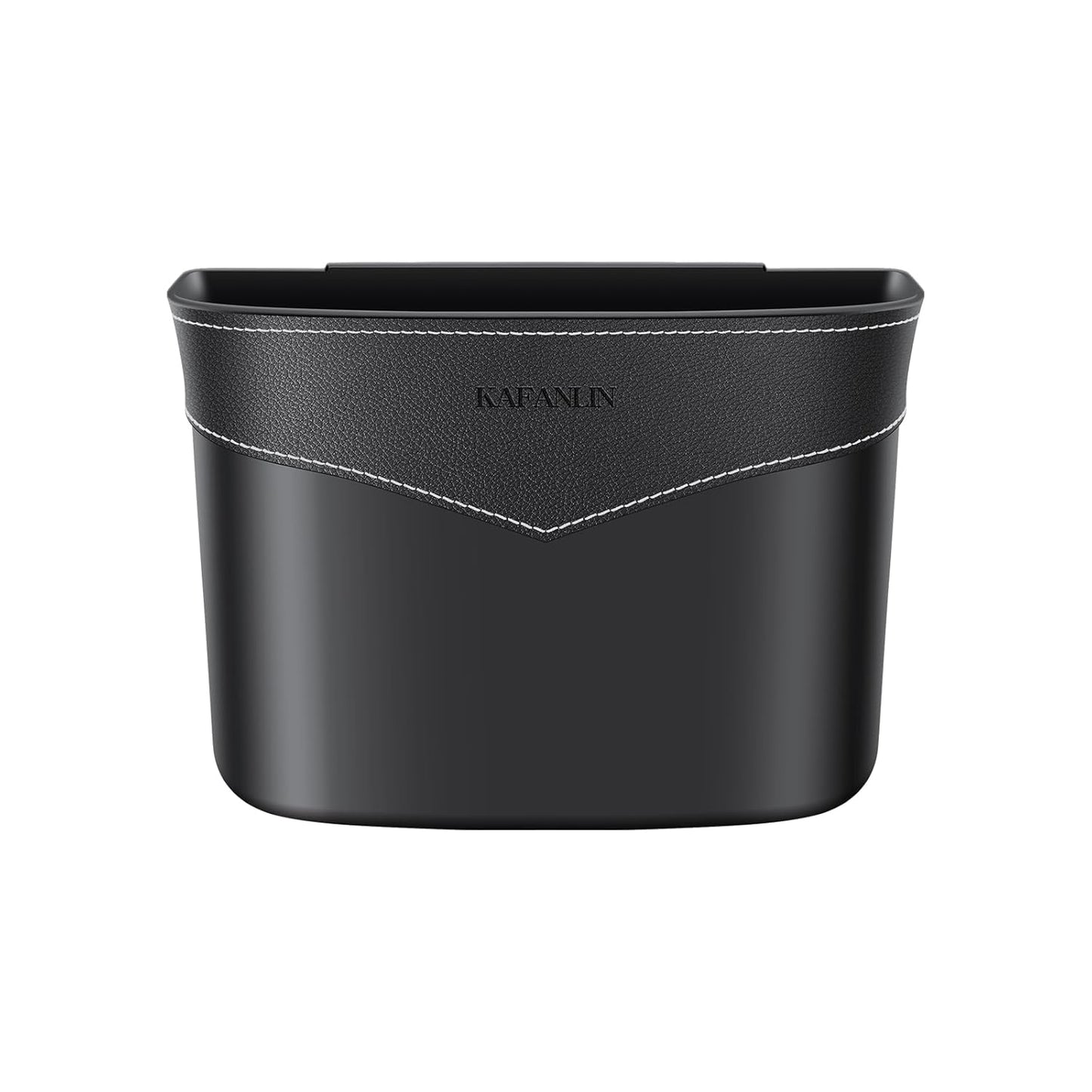 Car Trash Can Mini Trash Bin Garbage Organizer with Plastic Trash Bag Automotive Small Garbage Bin for Home Office Auto Vehicle Car Door Front Back Seat Storage Accessories (hook trash can)