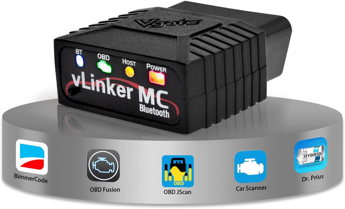 Vgate vLinker MC+ (BT3.0/BLE4.0) OBD2 Scanner Code Reader Diagnostic Tool