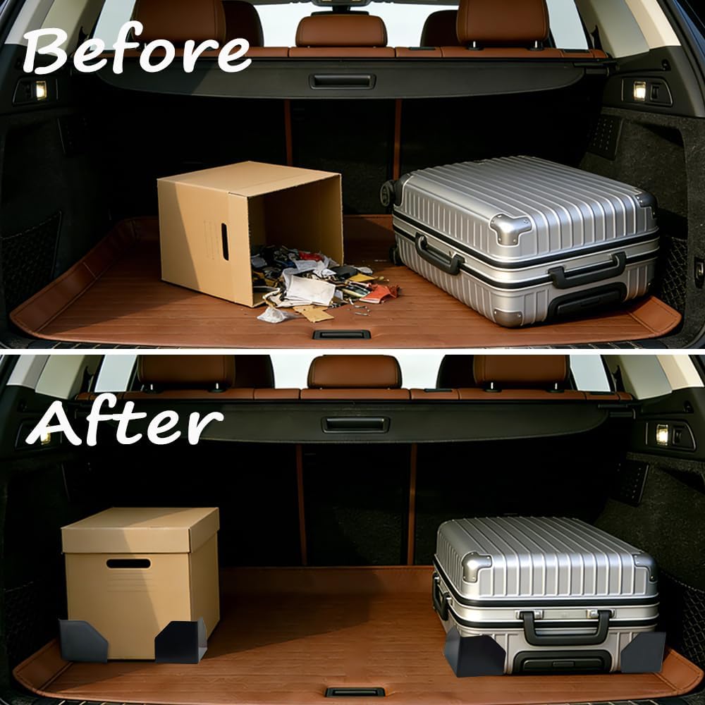 Trunk Organizer Block for Leather Mat Reusable Sticky Anti-Slip Cargo Block