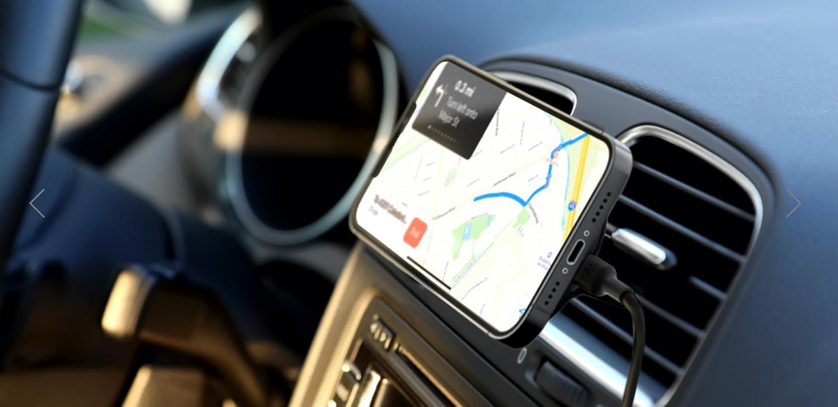 Belkin 10W Magnetic Wireless Car Charger, Vent Phone Mount