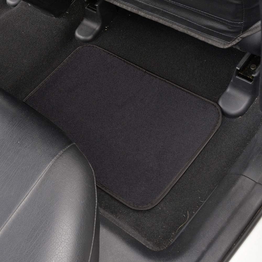 Motor Trend Premium Inter-Lock Backing Carpet Car Floor Mats - Front & Rear, Thick & Durable Auto Protection, Fits Most Cars Truck SUV Coupe Sedan