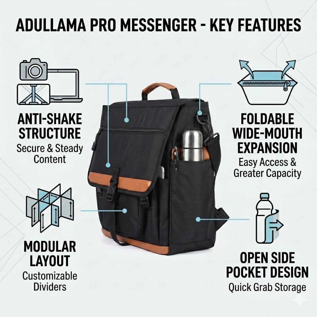 Car Front Seat Organizer with Stable Anti-Swing Design, Passenger Seat Organizer fits 15.6" Laptop, Mobile Office for Car & Truck Front Seat Organizer, Professional Work Bag for Car, Trucks