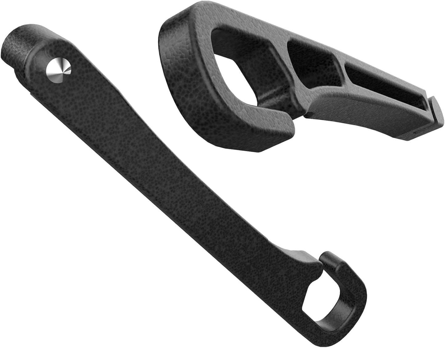 Car Seat Gap Filler 2 Pack with Organizer Hook Function & Car Glass Breaker,Prevents Small Items Tools from Falling Gap Stopper Seat Side Gap Filler for All Cars