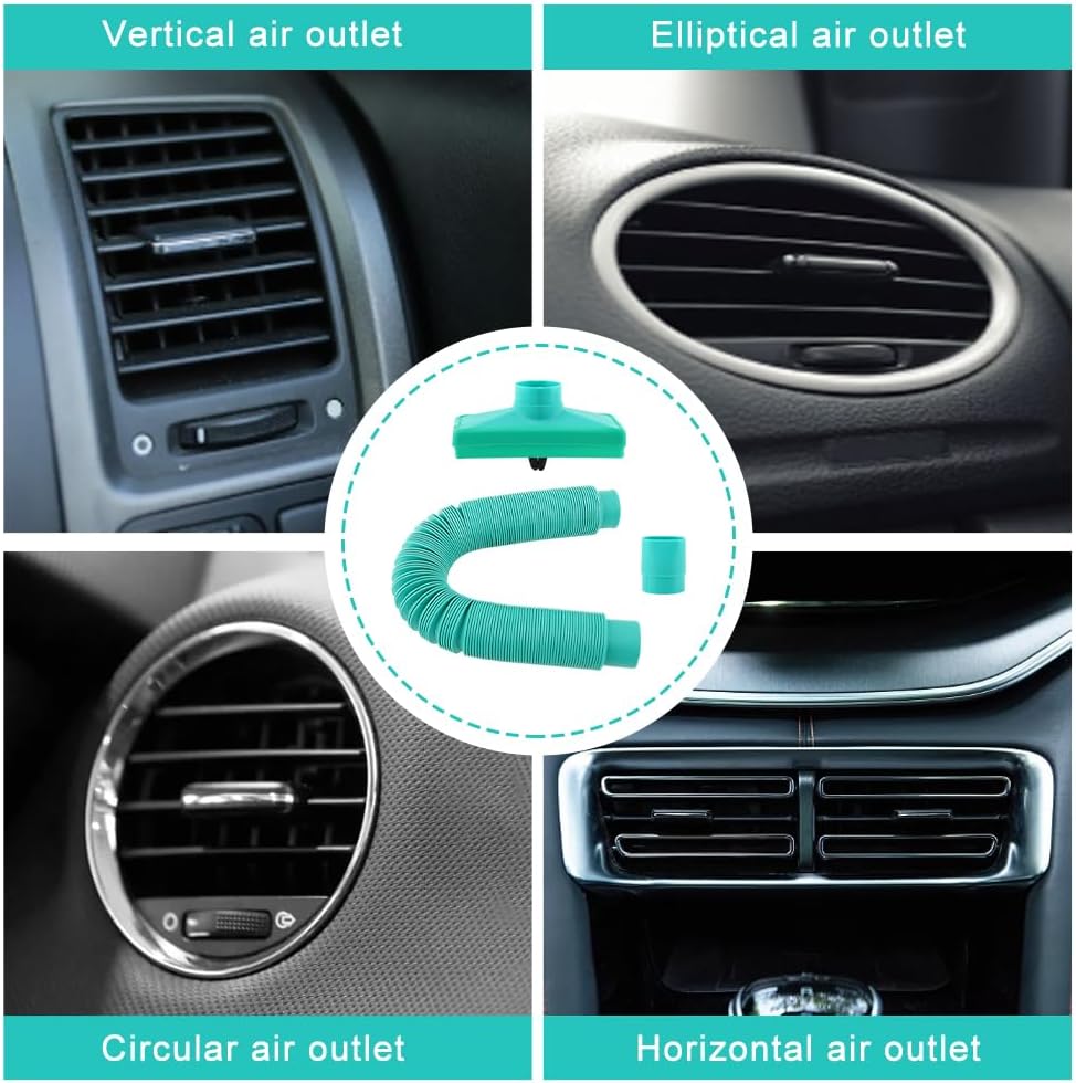 Cooler for Men Balls in Car, Jewel Cooler for Car, Car Air Conditioning Vent Extensions, Car Crotch Vent Extender Hose for Cool or Warm Air in Summer or Winter